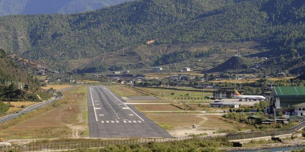 scenic airport runways
