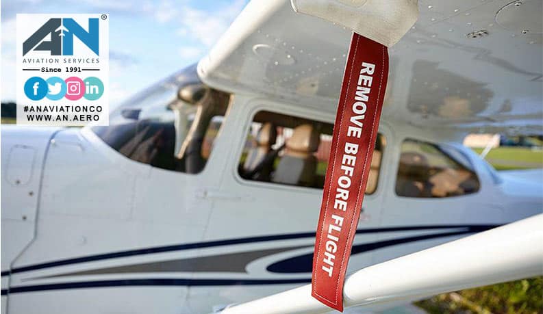 Remove Before Flight Cessna Keychain