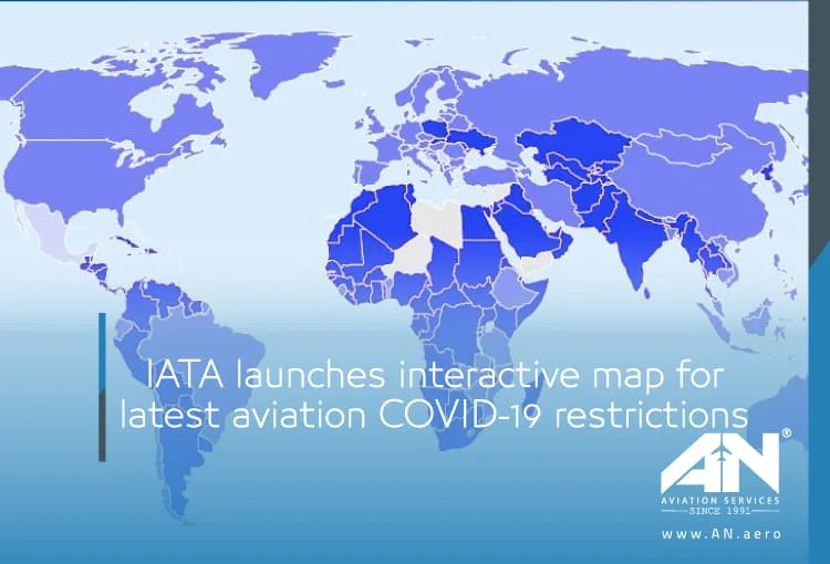 IATA launches interactive map for latest aviation COVID-19 restrictions
