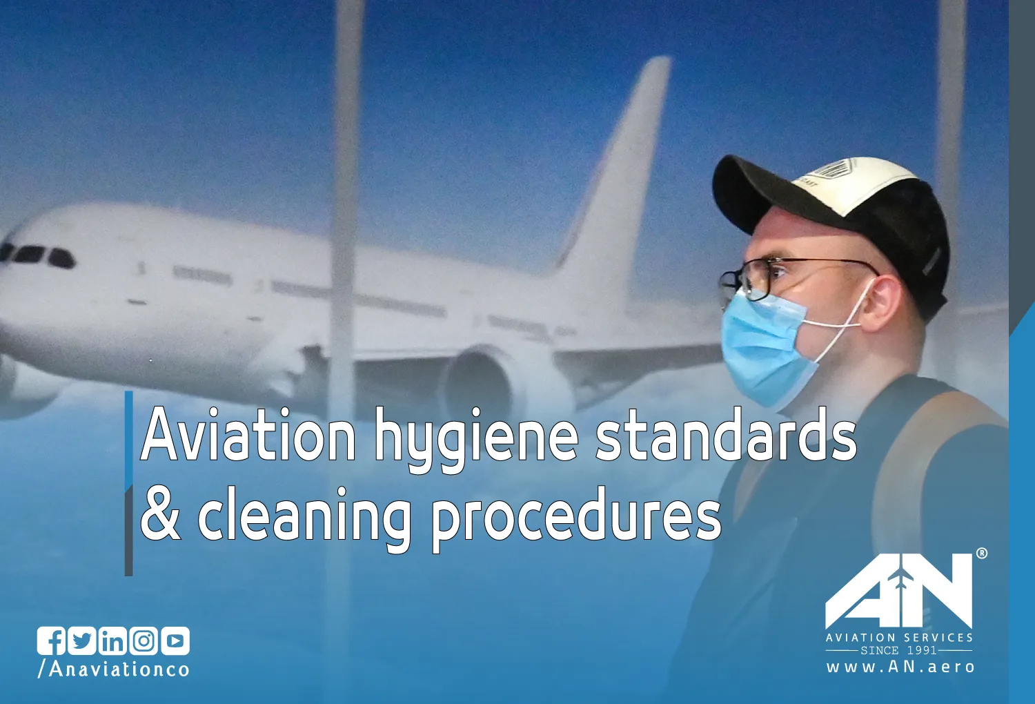 Aviation hygiene standards and procedure with cleaning technology