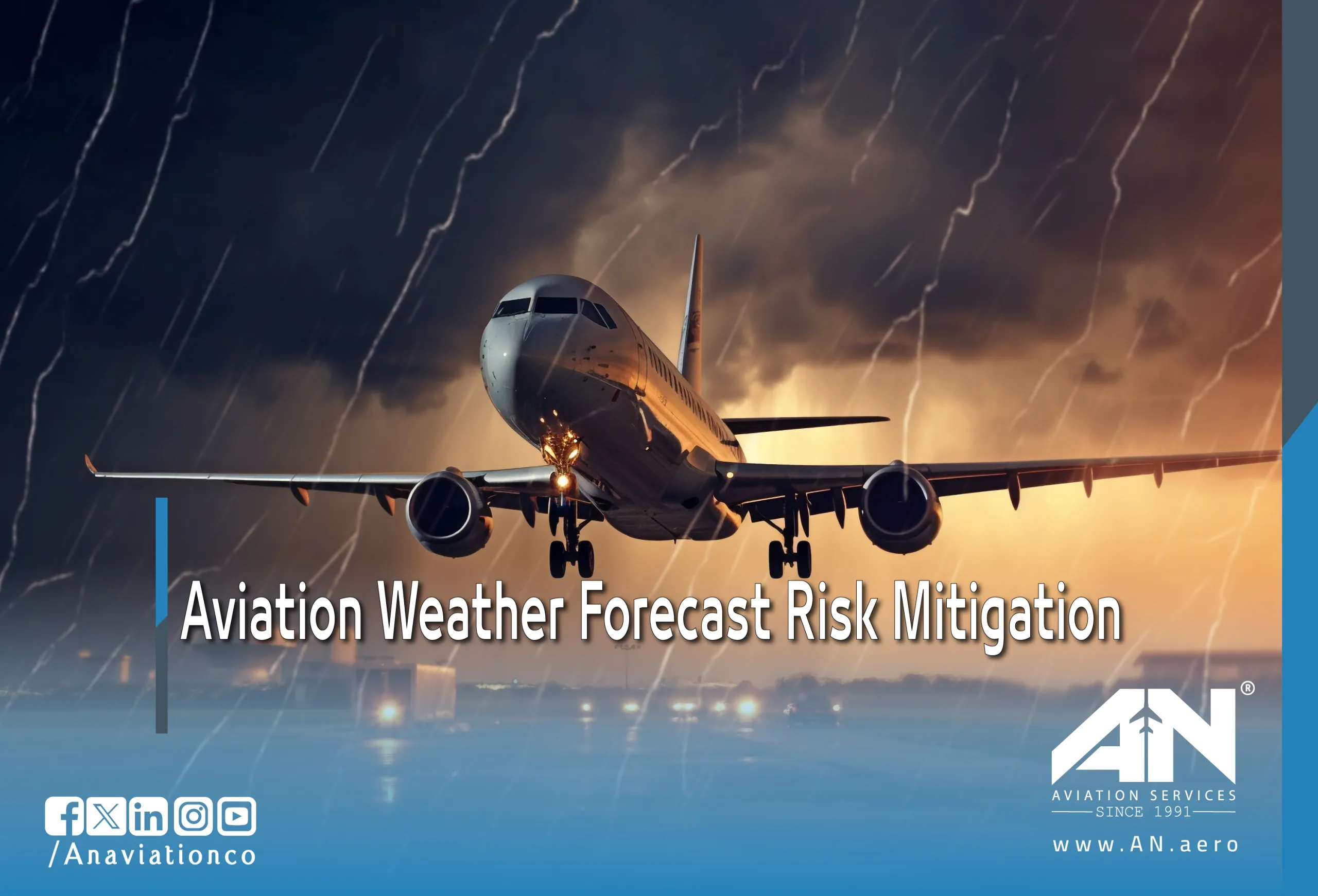 Risk mitigation for aviation weather forecast and enhancing safety