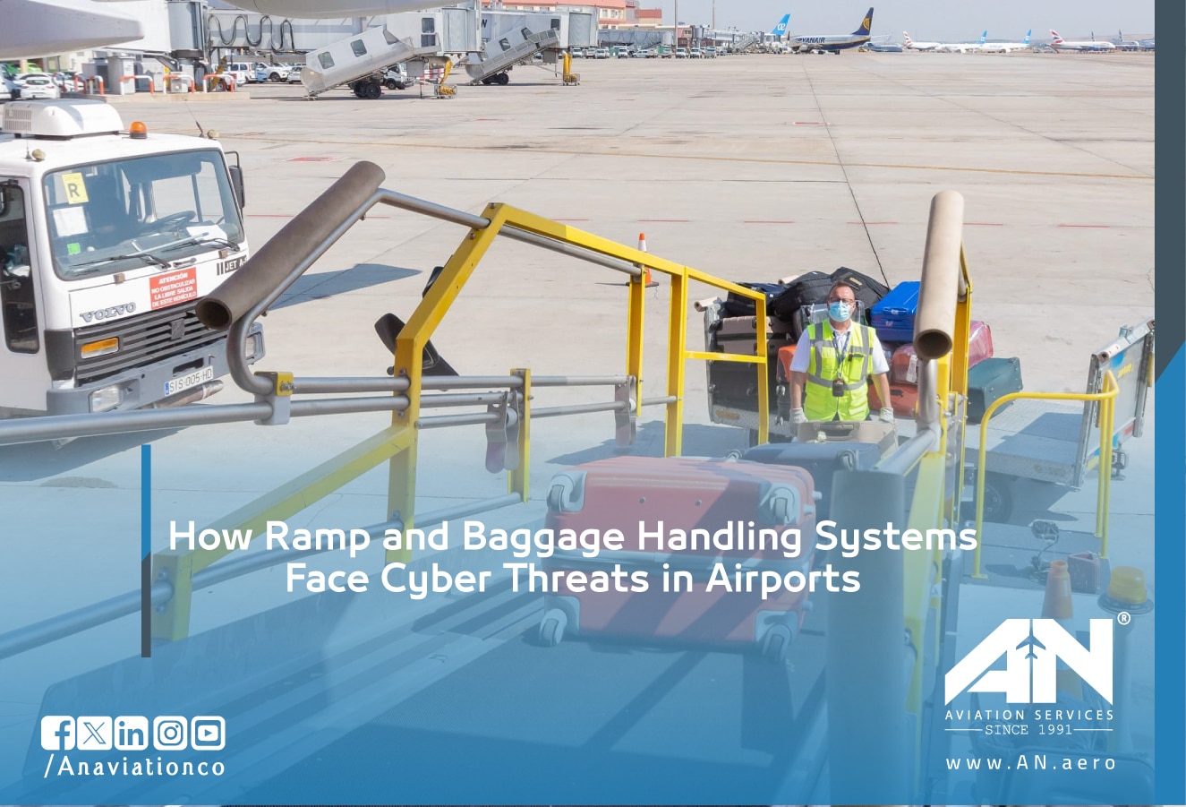 Cyber threats in Airports for ramp and baggage handling systems